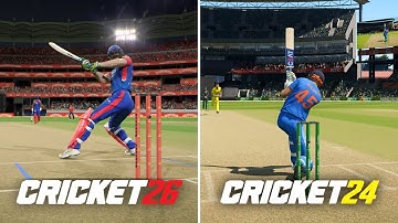 Cricket 26 Vs Cricket 24 Comparison | Which Game Is Better?