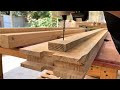 Great Woodworking Projects for Your Home // How To Building A Bed Extremely Simple and Beautiful