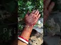 Semi bridal mehandi... 🌿 #mehndibypriya #subscribe #youtube #shorts