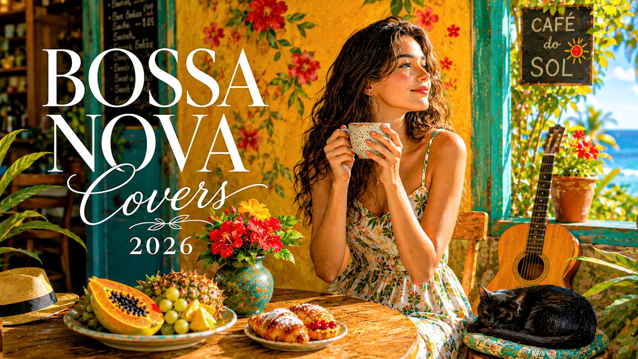 Soft Bossa Nova Cover 2026 ~ Relaxing Bossa Nova Popular Songs for