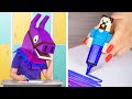 9 DIY Fortnite College Supplies vs Minecraft College Supplies