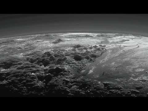 Superficie de Plutón capturada por la nave espacial New Horizons de la NASA - Los icebergs de Plutón - Space HD