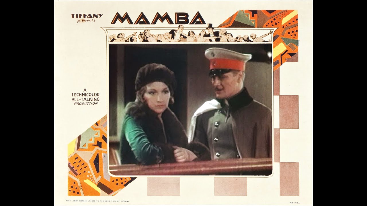 Mamba (1930) Albert S. Rogell | Drama, Color | Pre‑Code | Colorized ...