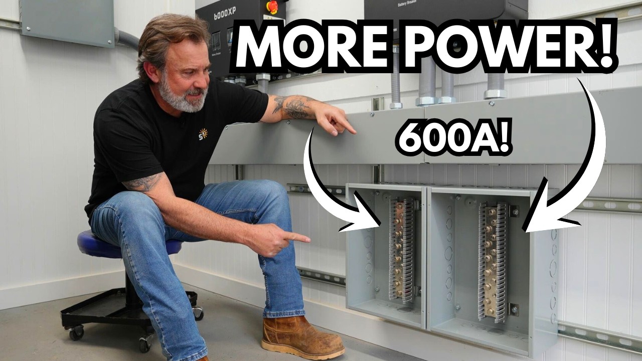 MORE POWER! | 600 Amp DC Bus Bars | OFF GRID Solar Build
