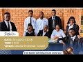 UNIVEN Moot Court Club Executives First Year Competition Sibasa Regional Court UNIVEN Moot Court Club Executives First Year Competition Sibasa Regional Court