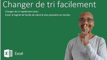 Trier Les Données De Mon Tableau rapidement avec Excel VBA