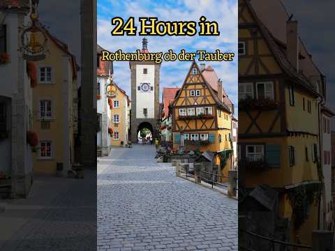 Rothenburg ob der Tauber | 1 Day Itinerary | Medieval Germany’s Must-See Town | Thing to do