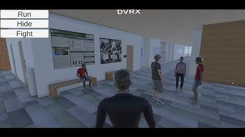 Active Shooter Response Module for UNT Building using Unity 3D, Version 2 (Phase 3)