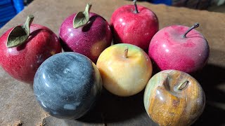 My Marble Apple Paper Weight Collection