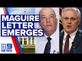 Prime Minister's Office confirms 2014 letter to Scott Morrison from Daryl Maguire | 9 News Australia
