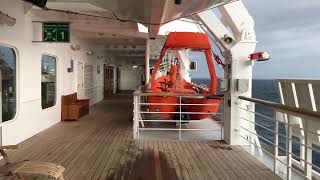 Cruise Ship Promenade Deck - MS Noordam