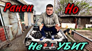 VLOG: Восстановил приору после ДТП. Телевизор от приора 2. Ранен но не убит.