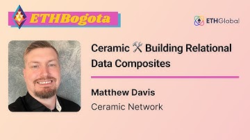 Ceramic  🛠 Building Relational Data Composites - Matthew Davis