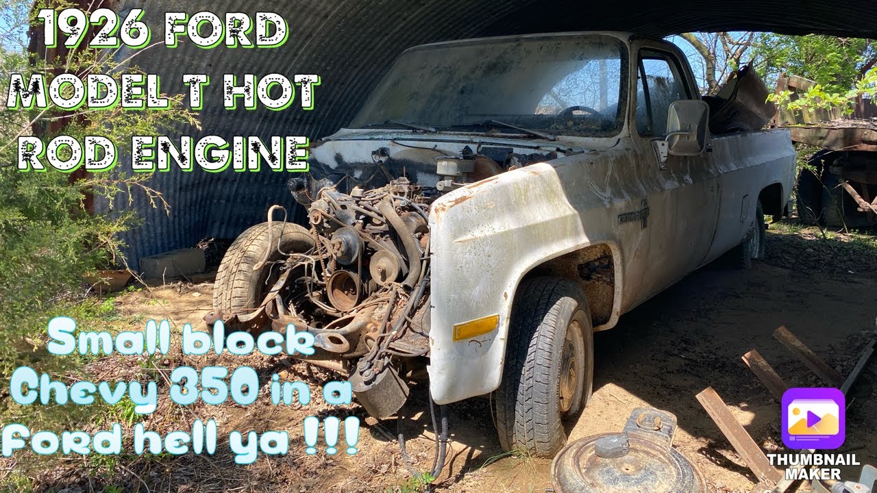 1926 model t hot rod gets a new engine and it’s not a ford lol 😂 🤣😂