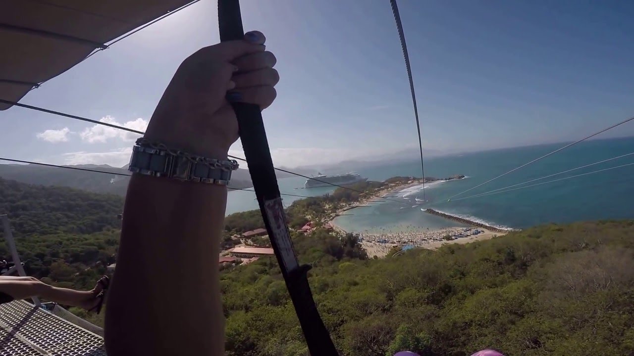 World's Longest Over The Water Zip Line Haiti GoPro YouTube