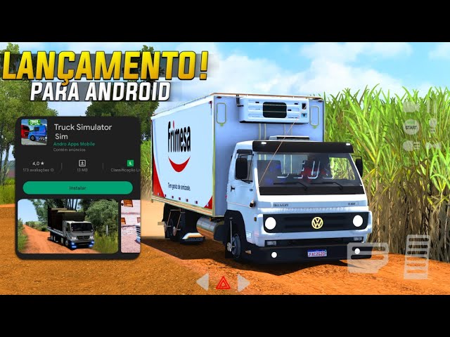 Truck Sim Brasil – Novo Jogo de Caminhões Brasileiros em desenvolvimento  Para Android 