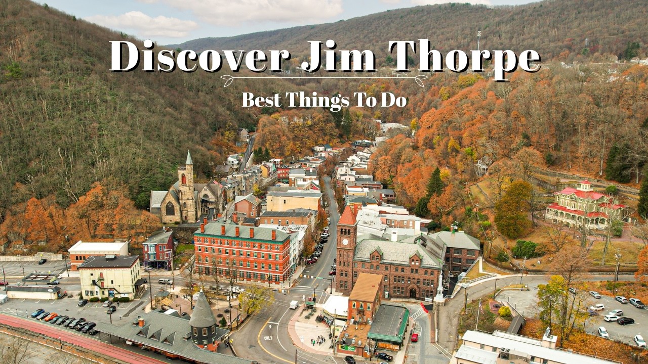Jim Thorpe, PA - Perfect Pocono Mountains Weekend Trip - YouTube