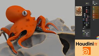 Houdini - Octopus setup