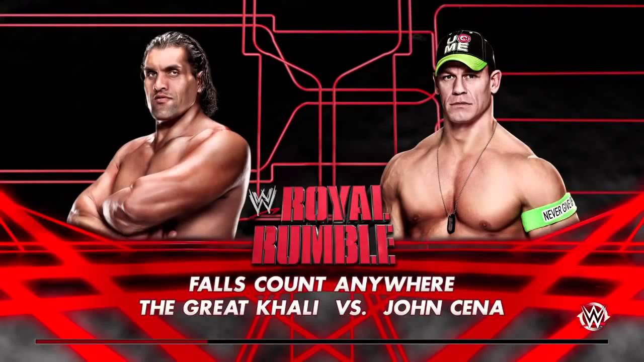Wwe John Cena Vs Great Khali