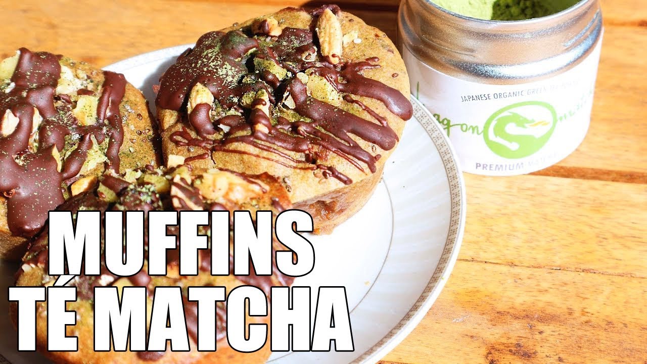crecimiento personal y autoayuda MUFFINS VEGANOS 🍮 de té matcha I Receta súper fácil y buenísimos