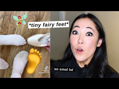 Pointe Shoe Fitter Reacts to BALLET TIKTOK PART 22