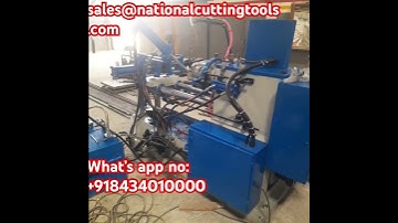 Nct rod threading machine automatic rod threading thread rolling machine factory production