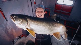How to Ice Fish for Lake Trout with Bait (Rods/Reels/Line/Rigging)