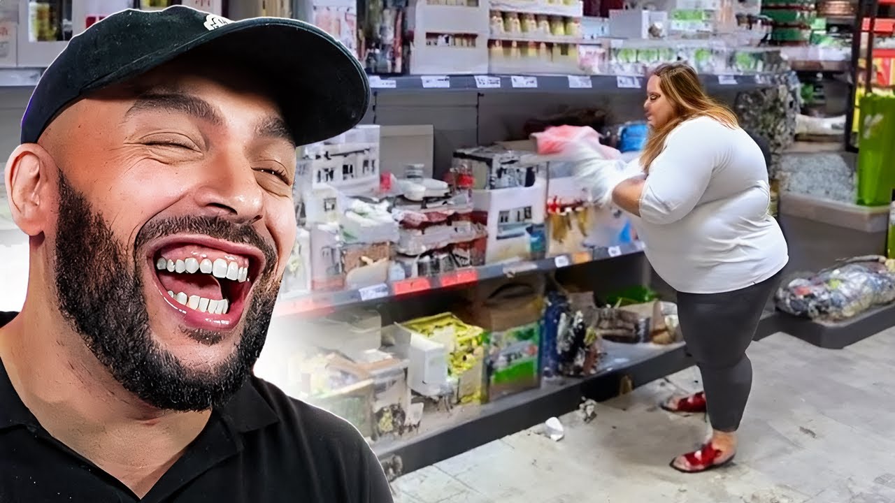 Mevrouw Gooit Alles Kapot In Supermarkt