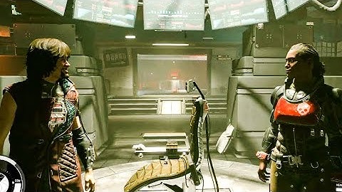 Yes... this conversation really in starfield...