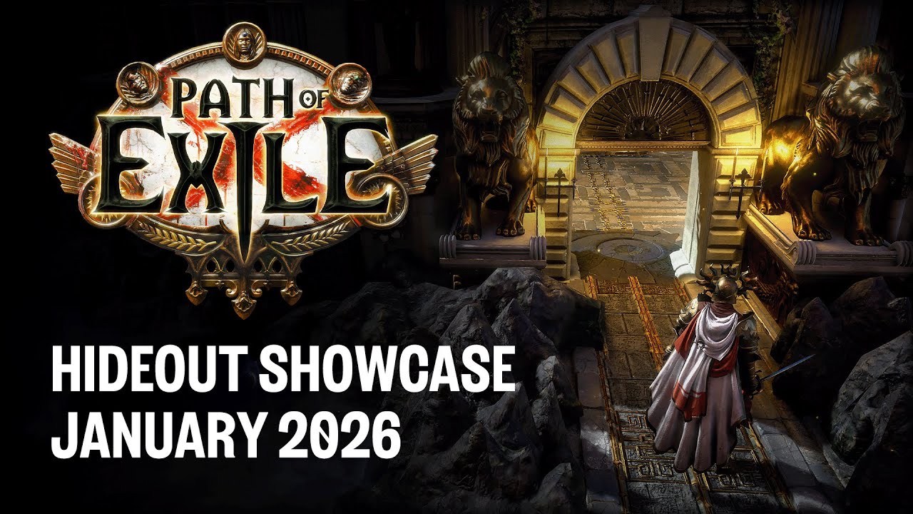 Path of Exile: Hideout Showcase January 2026 - YouTube