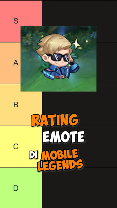 Rating Emote Mobile Legends 🤨