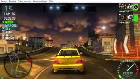 Need for Speed  Carbon Own the City PSP (Part 29) - Race #25 - Factory Circuit (Circuit)