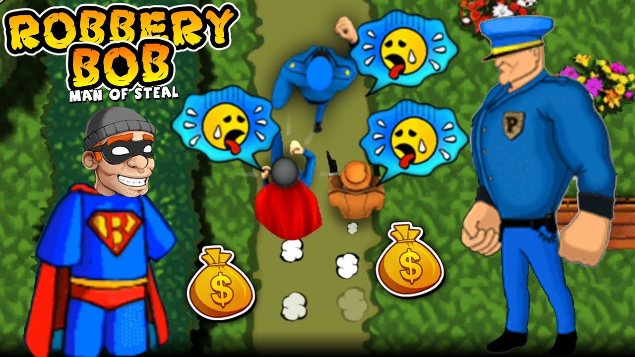 Robbery Bob - Super Bob & Blue Police Perfect Gameplay Ep 1