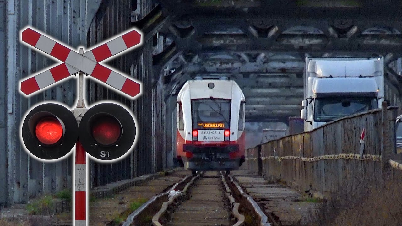 Pociągi i Most im. Bronisława Malinowskiego | Grudziądz, Dragacz — 2023 | przed remontem