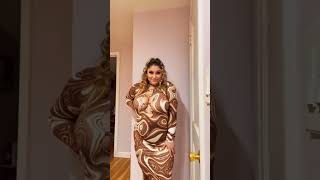 Thick And Curvy Woman Showing Off Her Fashion Nova Curve Outfits!