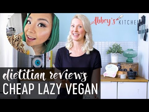dietitian-reviews-cheap-lazy-vegan-|-what-i-eat-in-a-day-youtuber-review
