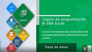 2. Tipos de Datos  VBA Excel  2 / 125