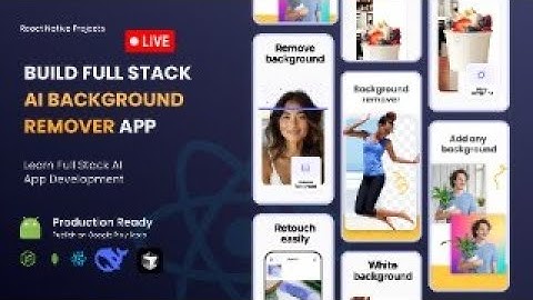 🚀 Build a Full Stack AI Background Remover App | React Native + Express.js + DeepSeek AI + Cursor