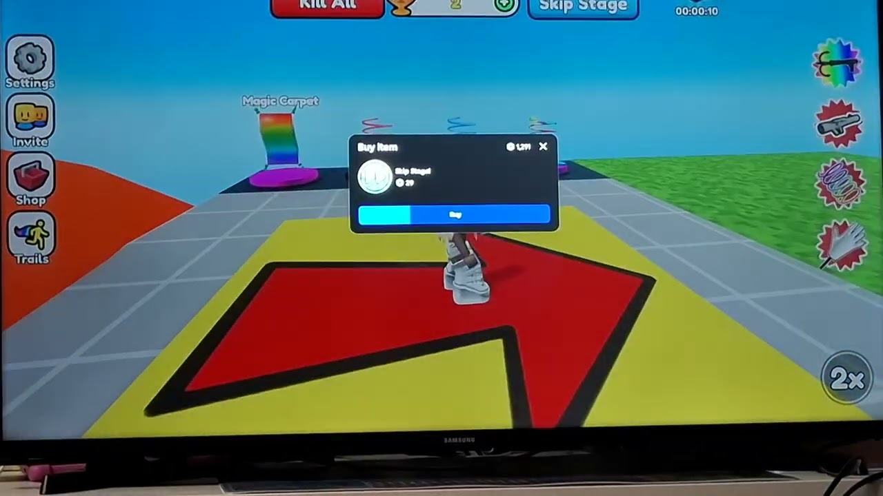 Roblox.  Игра с препятствиями. Часть 3