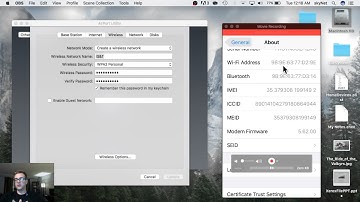 How to Set Static IP for iPhone using Airport Utility in macOS
