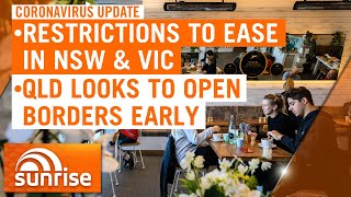 Nsw premier gladys berejiklian has revealed that a string of
restrictions are set to be lifted across the state from july 1,
including indoor gathering r...