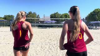 Saddleback Beach Volleyball vs Irvine Valley College Game 2
