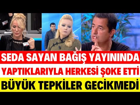 MÜGE ANLI SEDA SAYAN BAĞIŞ YAYININDA YAPTIKLARI HERKESİ ŞOK ETTİ ACUN ILICALI ESRA EROL ALİŞAN