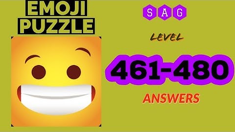 Emoji Puzzle! level 461 462 463 464 465 466 467 468 469 470 471 472 473 474 475 476 477 478 479 480