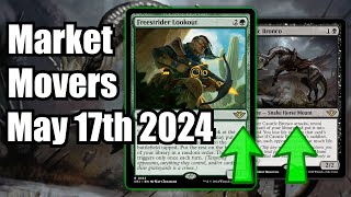MTG Market Movers - May 17th 2024 - Outlaws Rares Seeing Multiformat Play Go Up! Caustic Bronco!