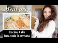 MEAL PREP 2 || COCINA PARA TODA LA SEMANA EN UNA SOLA MAÑANA