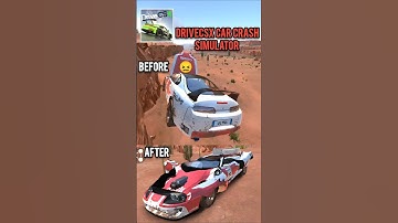 Drive X Car Crash Simulator Supra mk4 Crash #drivex #shorts #games