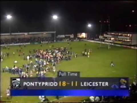 16 Pontypridd V Leicester - European Cup 20th Octo...