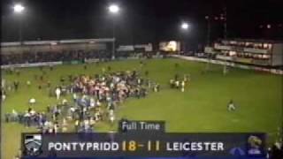 16 Pontypridd V Leicester - European Cup 20th October 2000