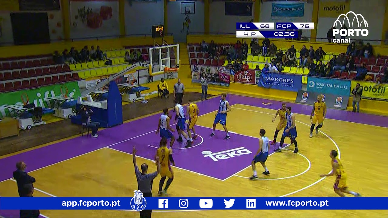 Basquetebol: Illiabum-FC Porto, 72-80 (Liga P. Basquetebol, 1.ª f., 12.ª j, 16/12/17) fc porto transfermarkt